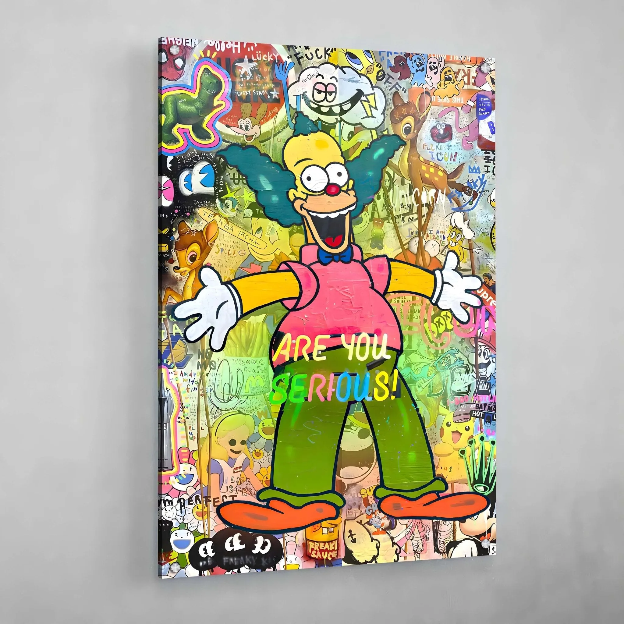 Cartoon Pop Canvas