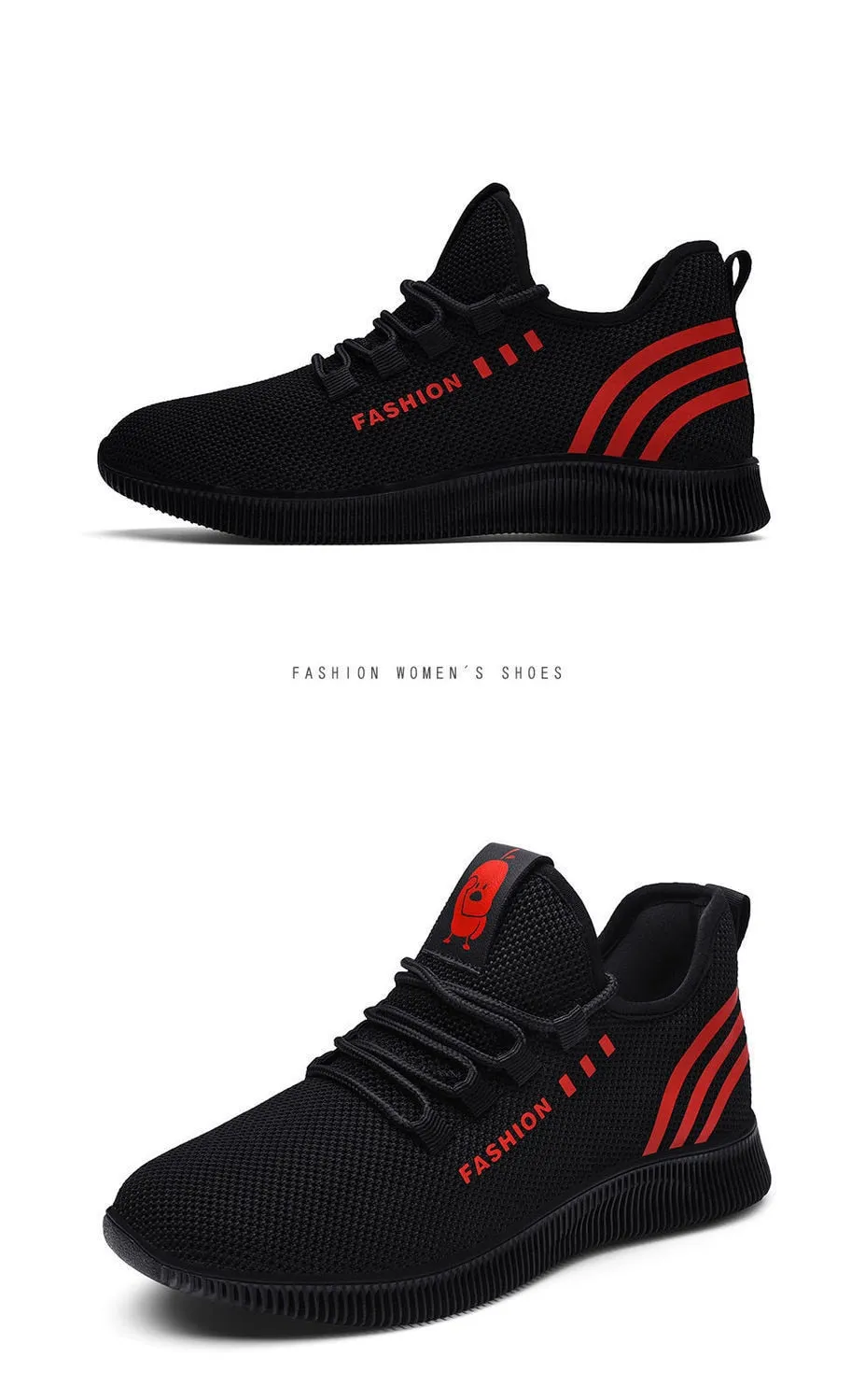 Casual Sneakers Women's Shoes Mesh Breathable Korean Style Trendy