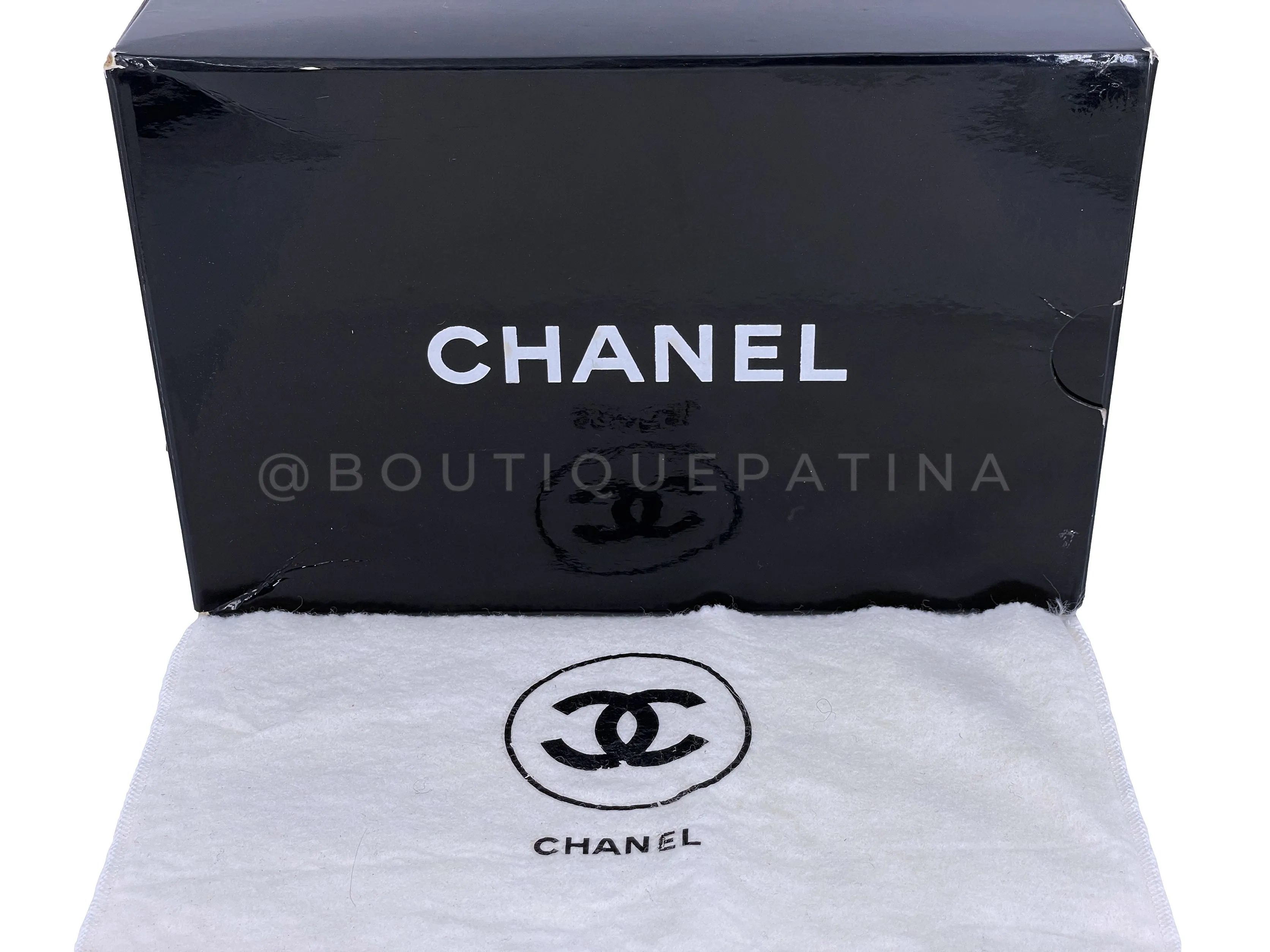 Chanel 1989 Vintage Black Full Flap Bag 24k GHW