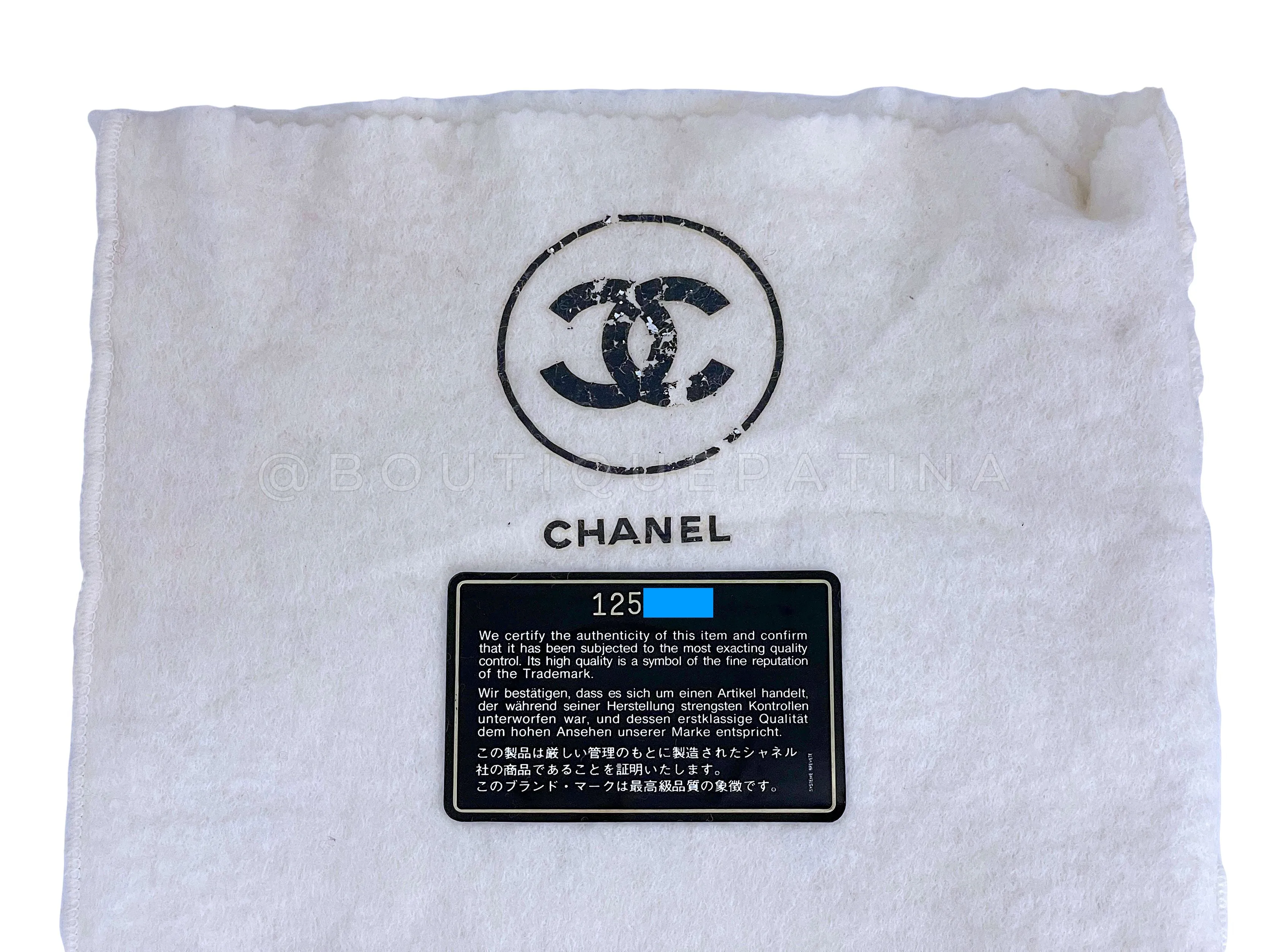 Chanel 1989 Vintage Red 20cm Mini Classic Flap Bag 24k GHW