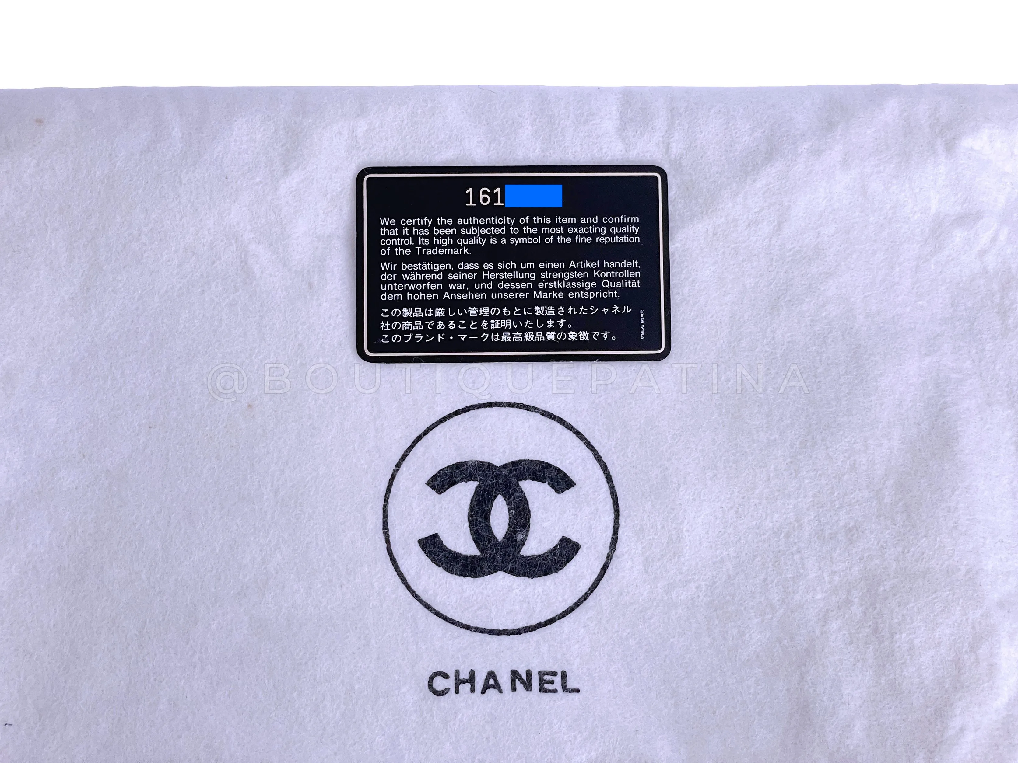 Chanel 1990 Vintage Black Timeless Full Flap Bag 24k GHW Lambskin