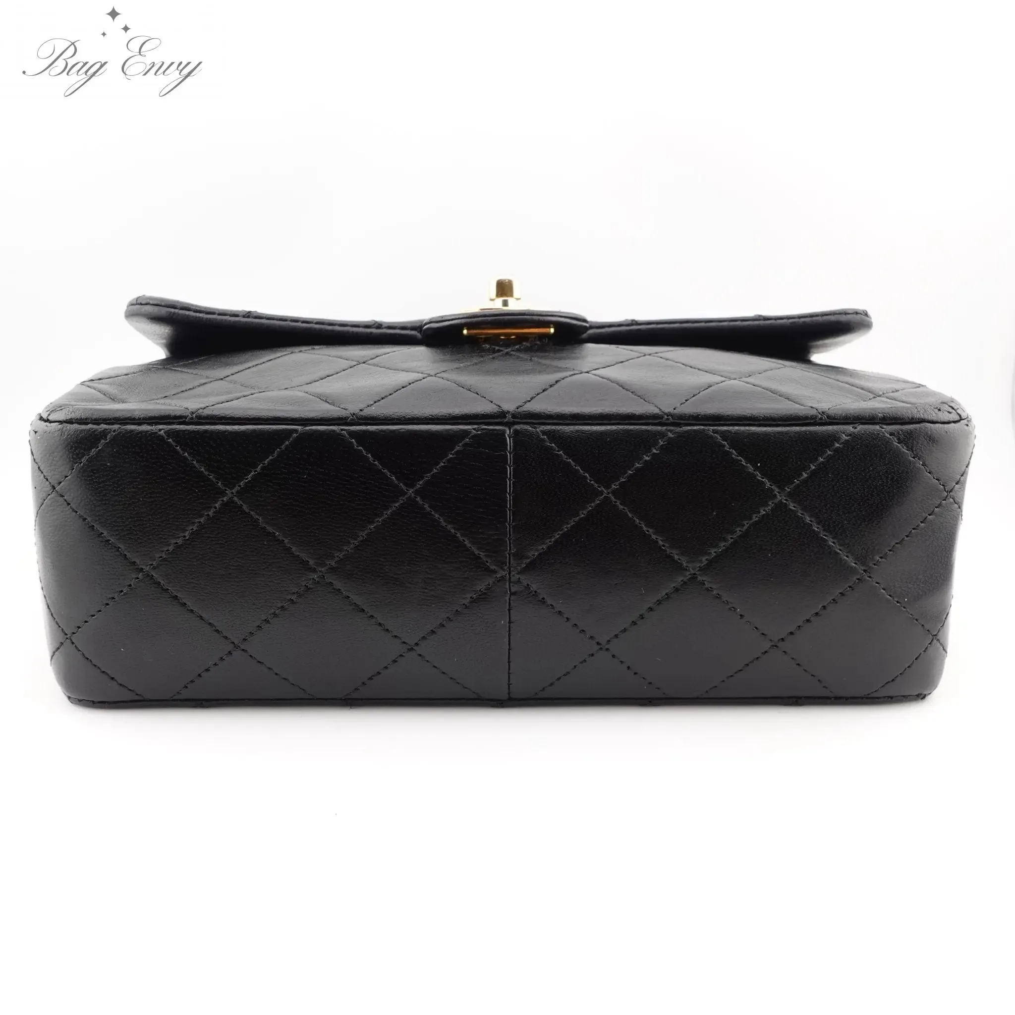CHANEL Lambskin Small Classic Single Flap Bag