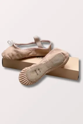 Children's Dansoft Full Sole Leather Ballet Shoes - Pink Children's Dansoft Full Sole Leather Ballet Shoes - Pink
