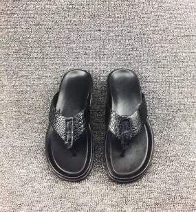 Crocodile Shoes Crocodile Leather  Flip Flop Crocodile Shoes Crocodile Leather  Flip Flop