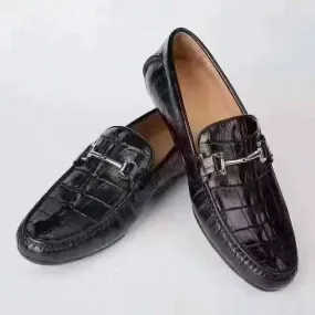 Crocodile Shoes Crocodile Loafer Slip-On Shoes Crocodile Shoes Crocodile Loafer Slip-On Shoes