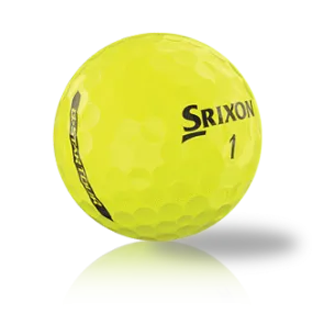 Custom Srixon Q-Star Tour Yellow Custom Srixon Q-Star Tour Yellow