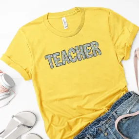 Daisy Teacher Tee Daisy Teacher Tee