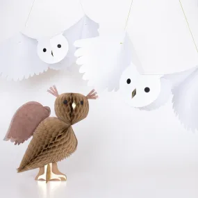 Decorations - Honeycomb Owls Decorations - Honeycomb Owls