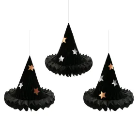Decorations - Honeycomb Witch Hat Decorations - Honeycomb Witch Hat