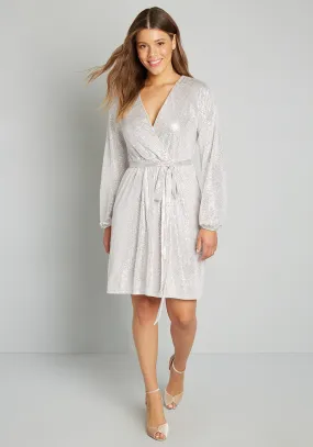 Disco Inferno Wrap Dress Disco Inferno Wrap Dress