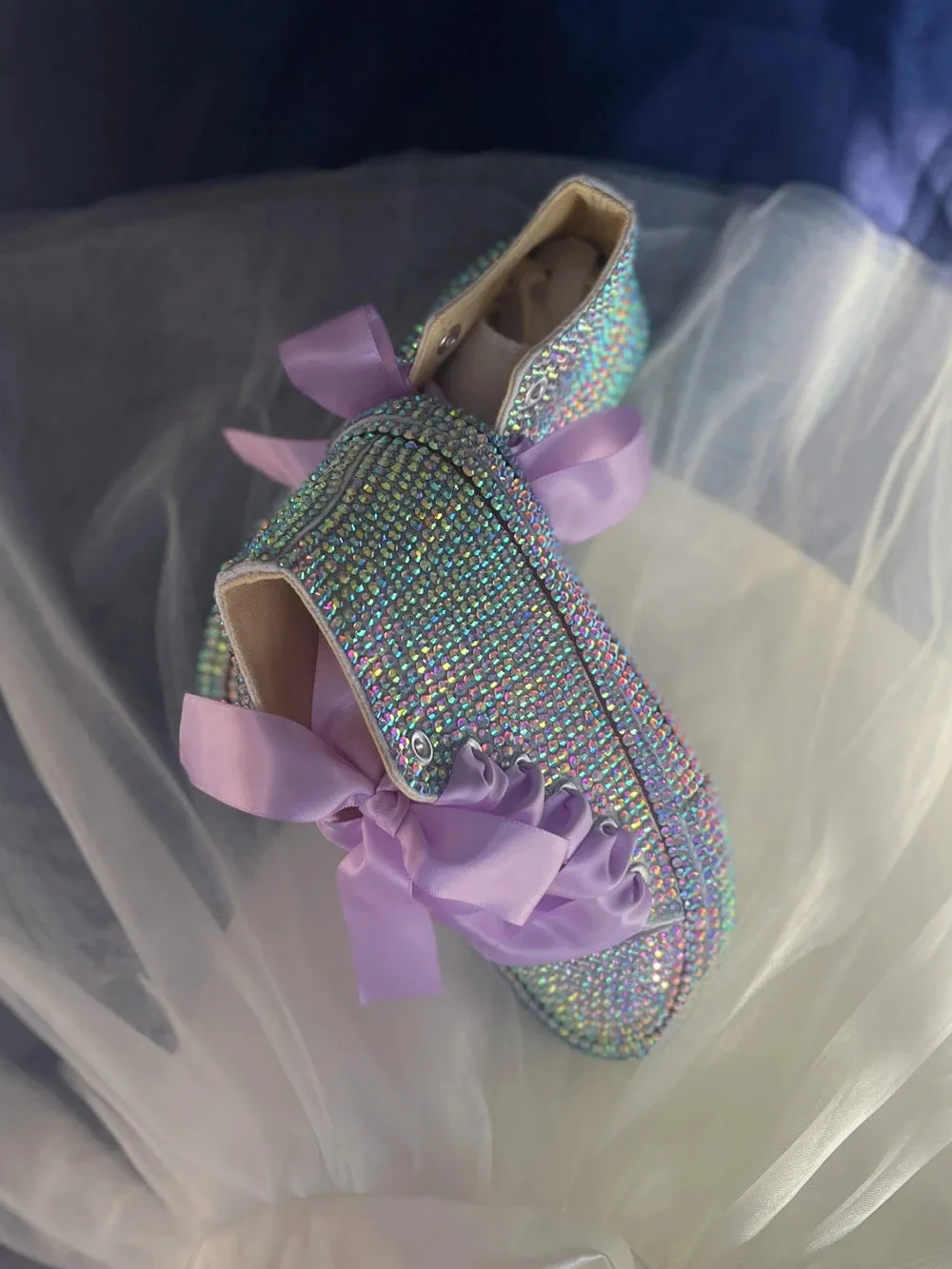 Dollbling  Sparkle Color Change Flipping Sequins High Top Casual Canvas Shoes for Kids Rhinestones Canvas Sneakers