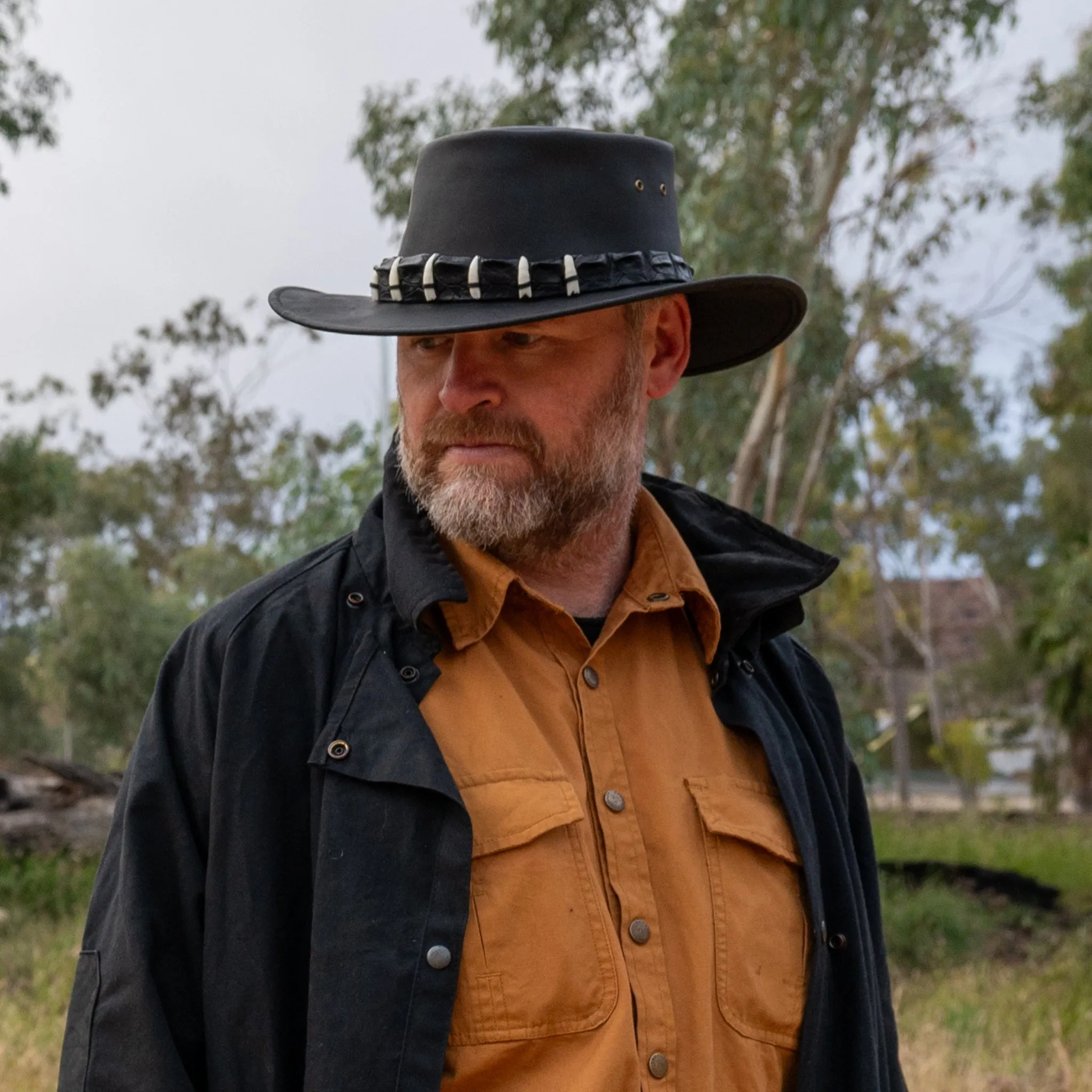 Dundee Leather Hat