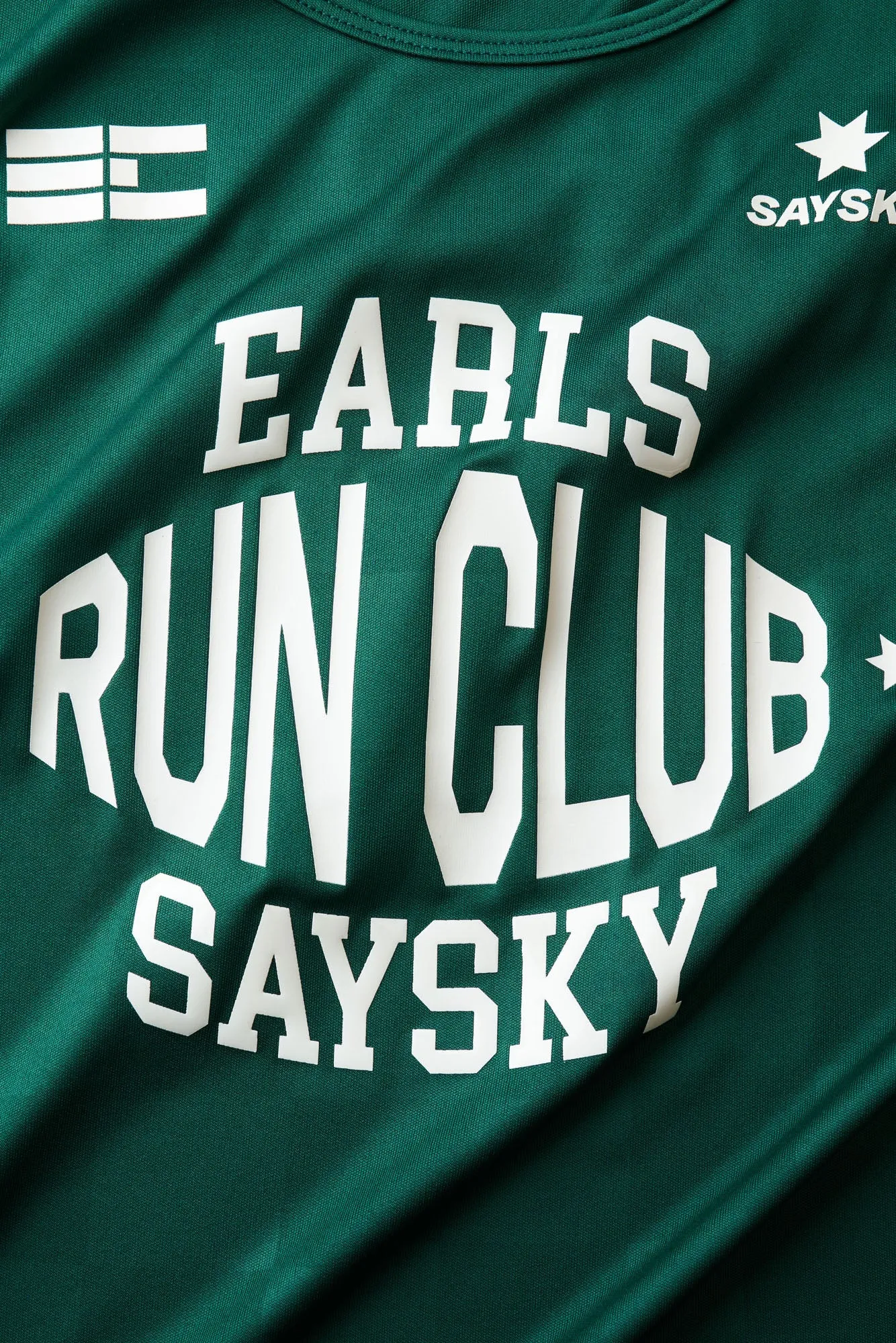 Earls x Saysky Singlet - Green