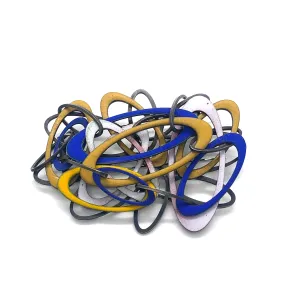 Ellipse Chain Brooch Ellipse Chain Brooch