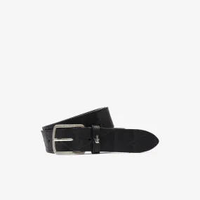 Embossed Leather Monogram Belt Embossed Leather Monogram Belt
