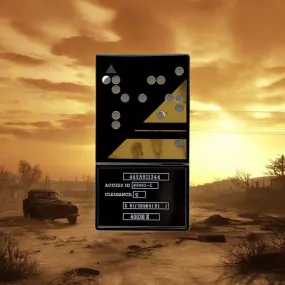 Fallout Eternal Replica Nuclear Keycard Limited Edition Fallout Eternal Replica Nuclear Keycard Limited Edition