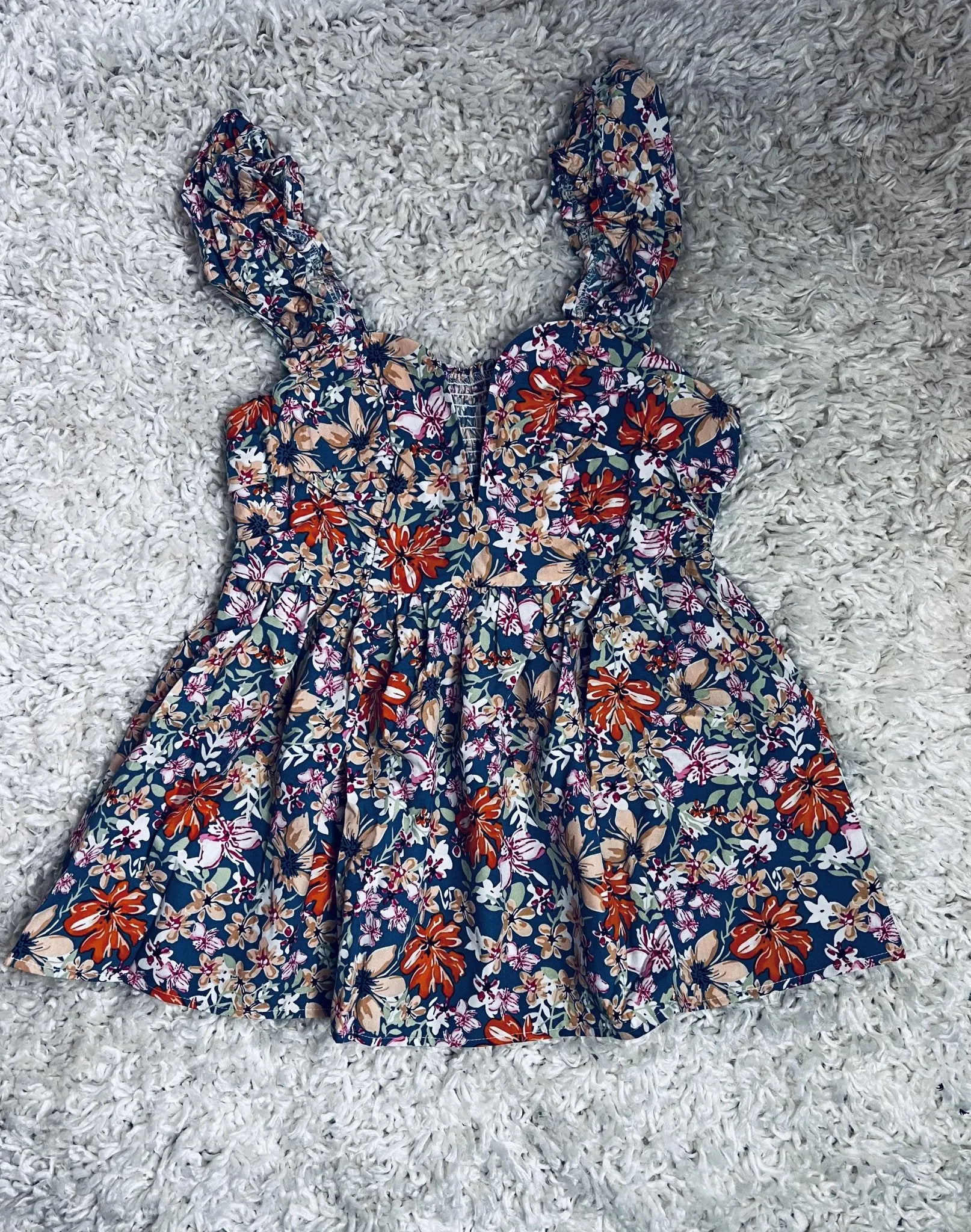 Flirty Floral Top