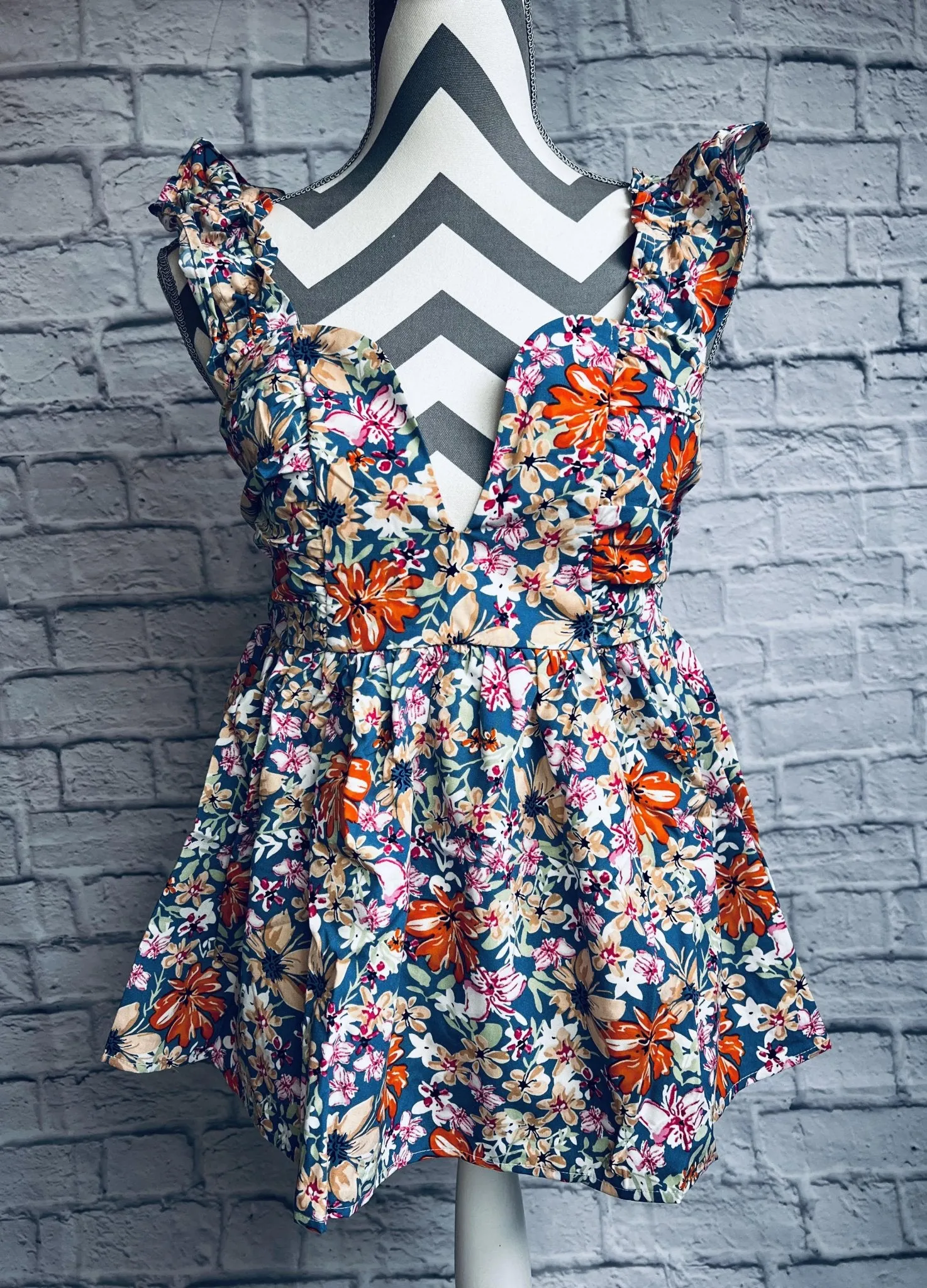 Flirty Floral Top