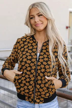 Flowerbomb-er Jacket- Mustard Flowerbomb-er Jacket- Mustard