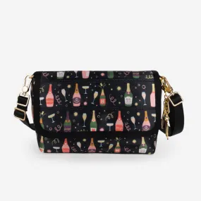 Foldover Crossbody / Champagne Kisses Foldover Crossbody / Champagne Kisses