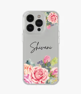 Gardenia Grace Custom Name Silicone Case Gardenia Grace Custom Name Silicone Case