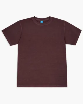 Good On S/S Crew Tee - Pigment Dyed Bordeaux Good On S/S Crew Tee - Pigment Dyed Bordeaux