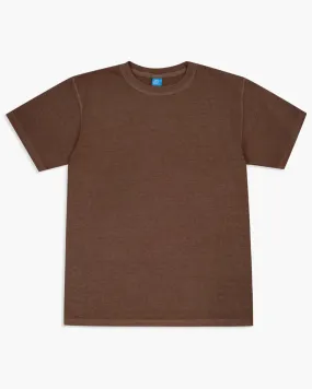 Good On S/S Crew Tee - Pigment Dyed Brown Good On S/S Crew Tee - Pigment Dyed Brown