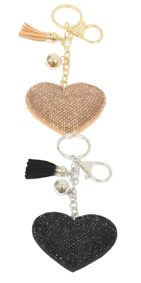 HEARTFELT KEY CHAIN/BAG BLING HEARTFELT KEY CHAIN/BAG BLING