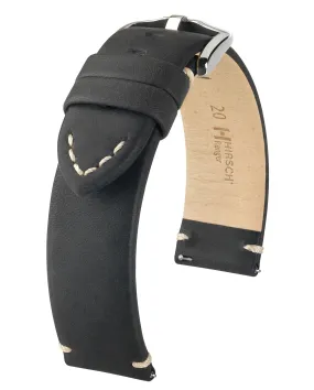 HIRSCH RANGER Vintage Style Calfskin Watch Strap  054 02 HIRSCH RANGER Vintage Style Calfskin Watch Strap  054 02