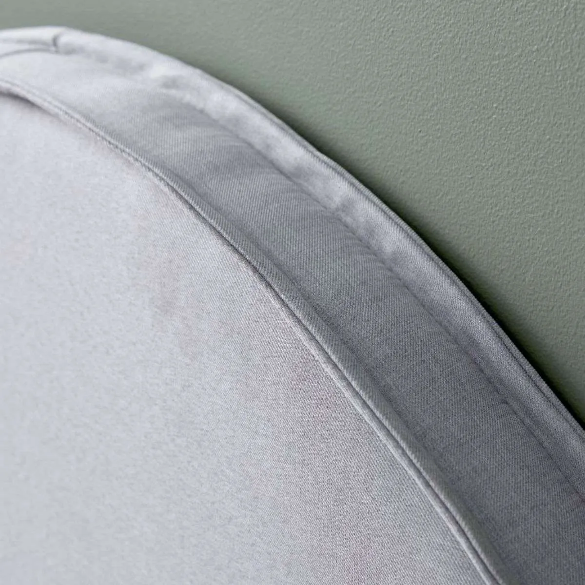 Imogen King Single Bed - Light Grey