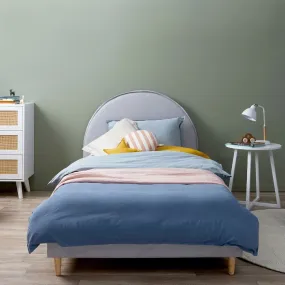 Imogen King Single Bed - Light Grey Imogen King Single Bed - Light Grey