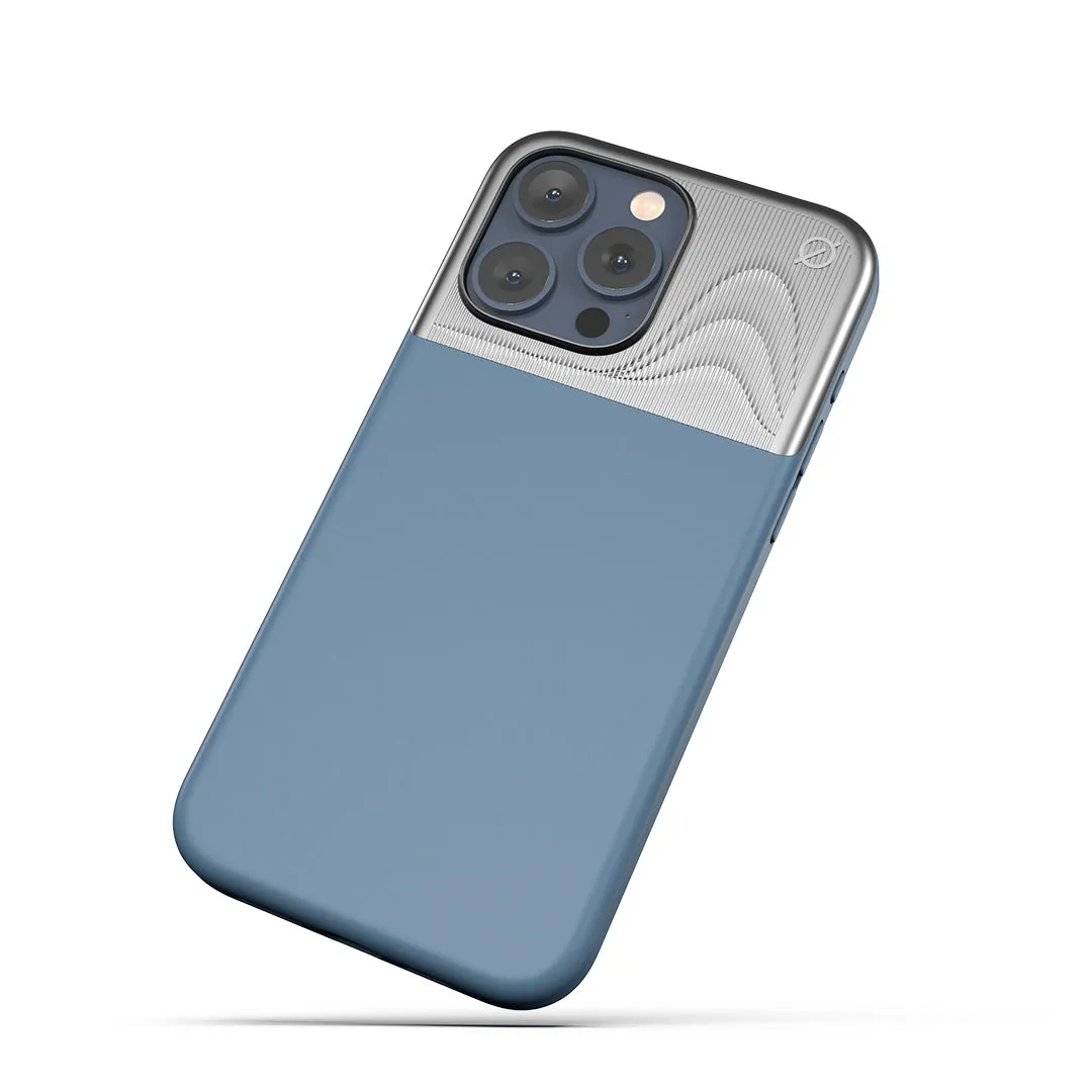 iPhone 15 Pro MagSafe case - Split Silicone powered by Alara, EMF Protection