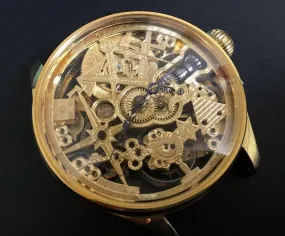 IWC Pocket Watch convereted Wristwatch 1889 Skeleton IWC Pocket Watch convereted Wristwatch 1889 Skeleton