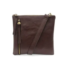 JOY ACCESSORIES DAWN MULTIPOCKET CROSSBODY PURSE - BURGUNDY RED - L825453 JOY ACCESSORIES DAWN MULTIPOCKET CROSSBODY PURSE - BURGUNDY RED - L825453