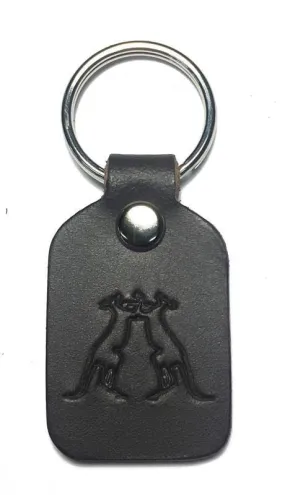 Kakadu Leather Keyring Kakadu Leather Keyring