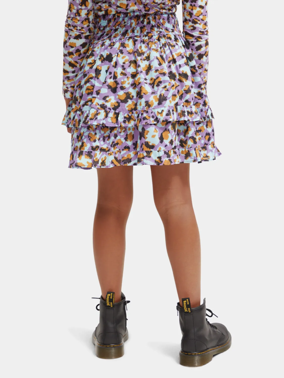 Kids - Tiered mini skirt