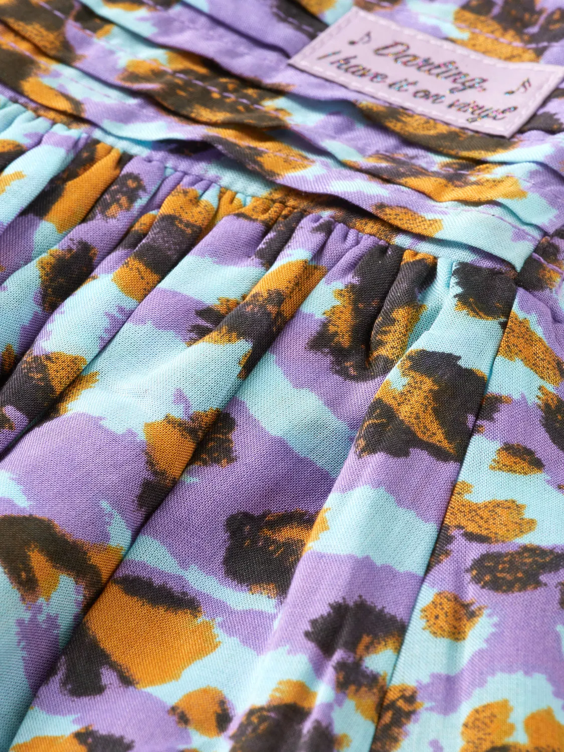 Kids - Tiered mini skirt