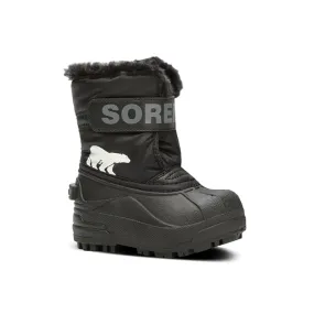 Kid's Toddler Childrens Snow Commander Black/Charcoal Kid's Toddler Childrens Snow Commander Black/Charcoal