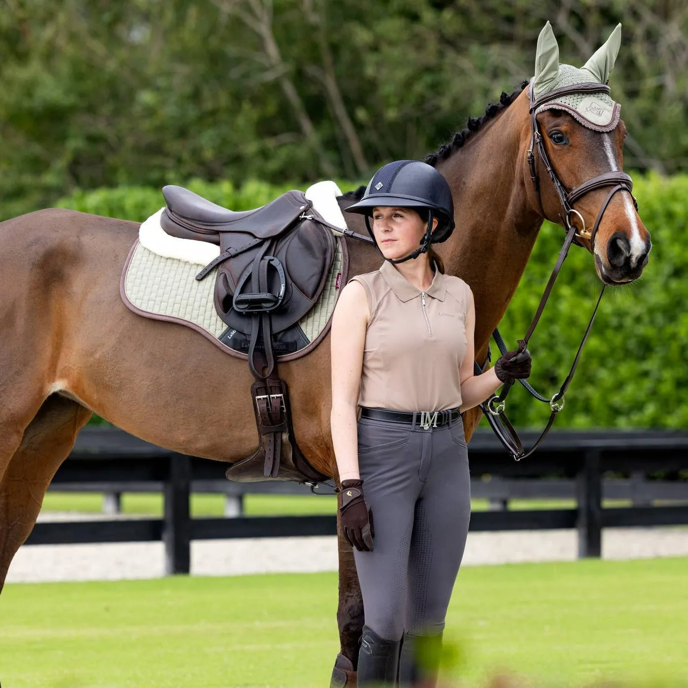 LeMieux Suede-Merino GP Saddle Pad