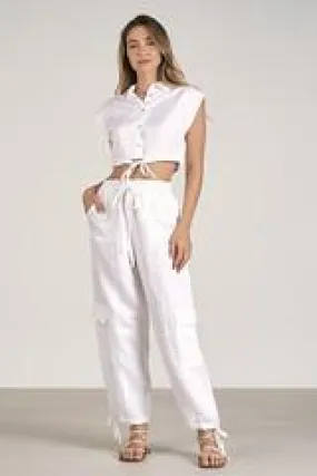 Linen Button Down Top Linen Button Down Top