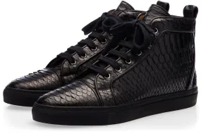 MAXIME PYTHON BLACK HIGH TOP MAXIME PYTHON BLACK HIGH TOP
