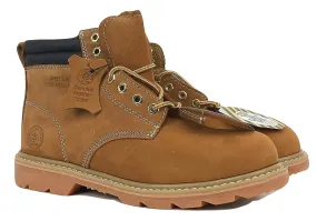 Men's JACATA 6" Classic  Steel Toe Work Boot - 8605 - Tan Nubuck Leather Men's JACATA 6" Classic  Steel Toe Work Boot - 8605 - Tan Nubuck Leather