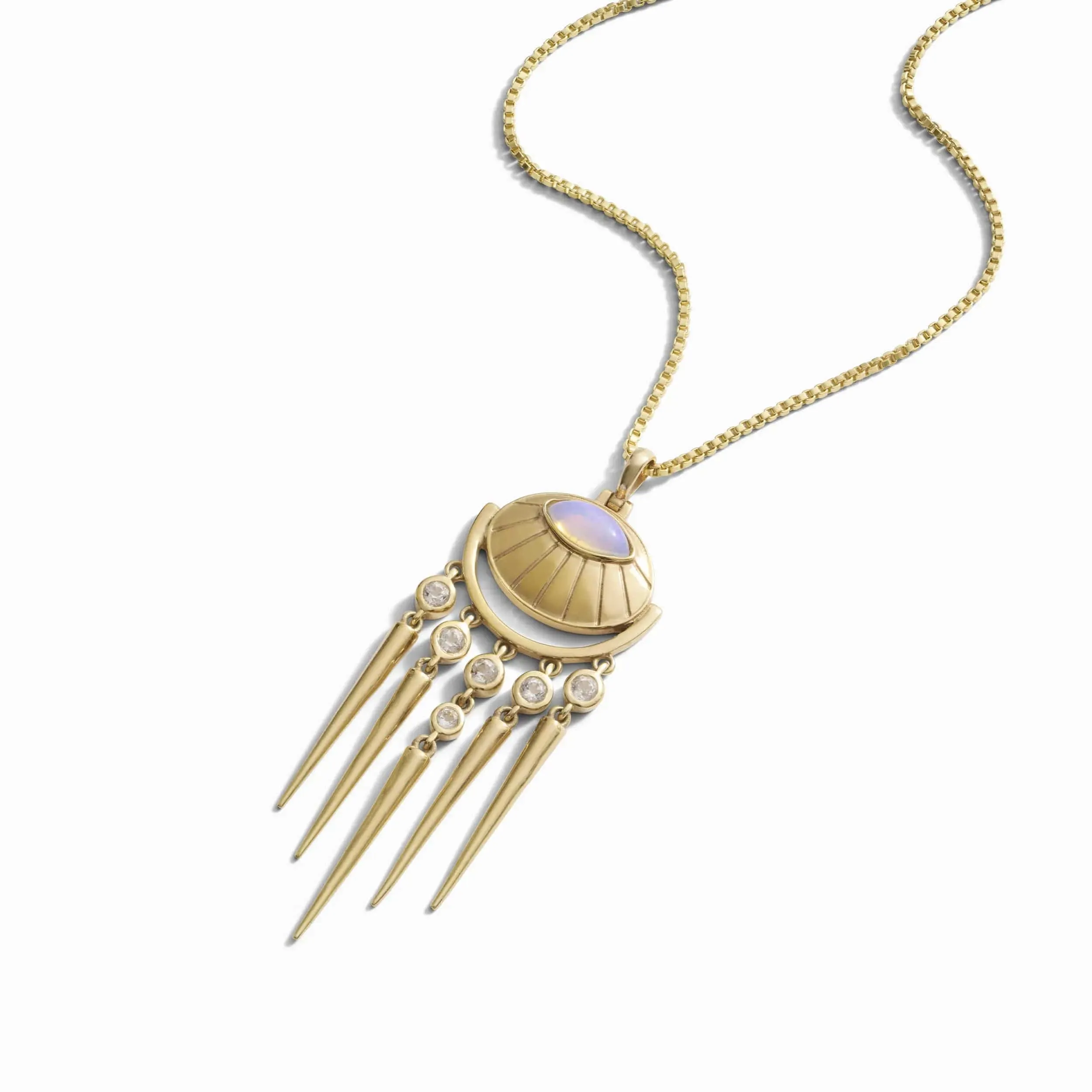 Opal Wind Chime Amulet