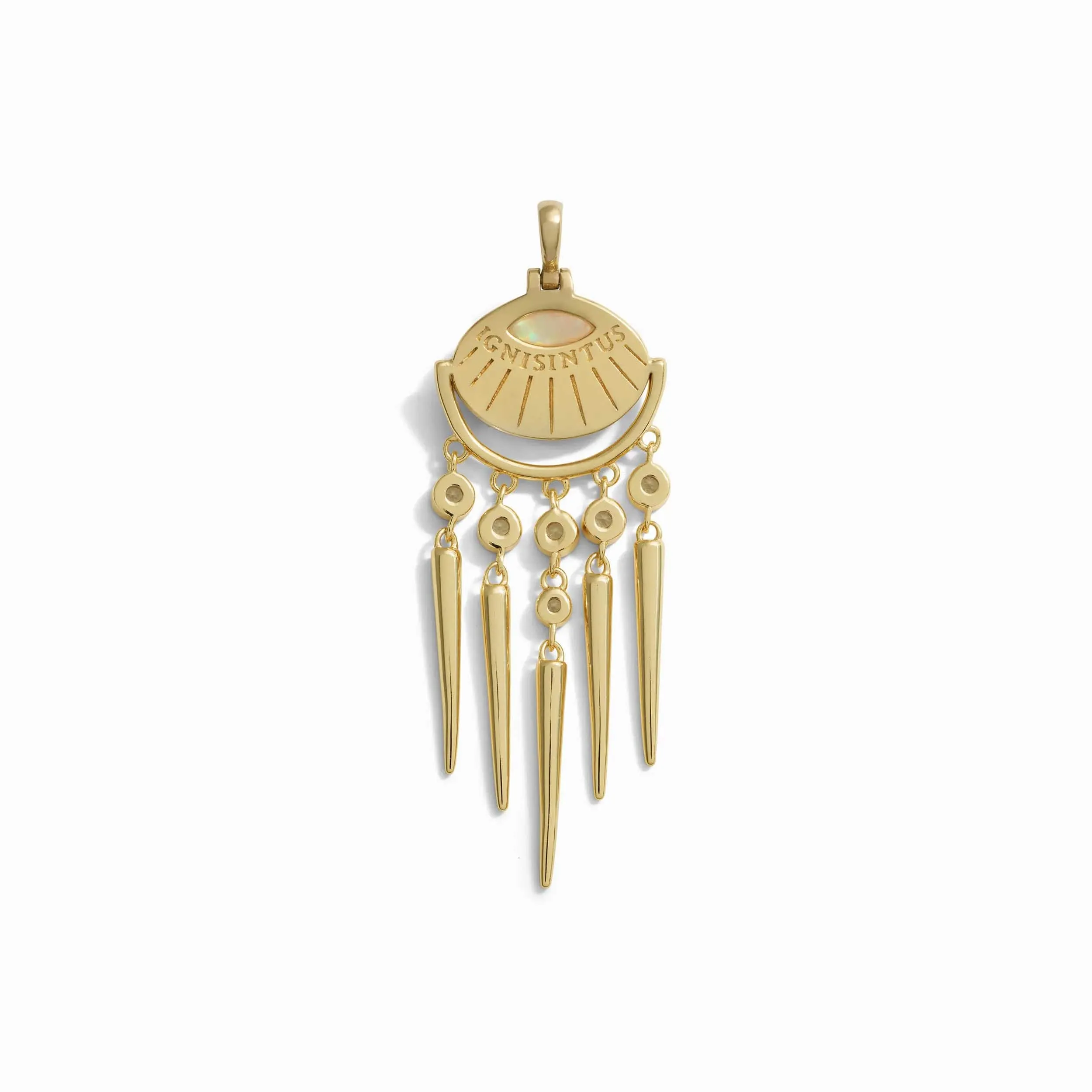 Opal Wind Chime Amulet