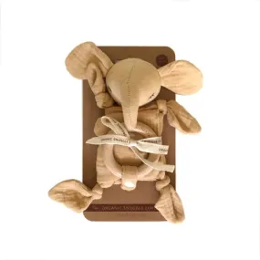Organic Snuggle Lovey Blanket - Elephant Organic Snuggle Lovey Blanket - Elephant