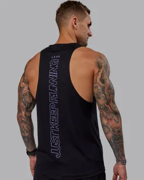Pace Keep on Running Tank - Black-Dahlia Purple Pace Keep on Running Tank - Black-Dahlia Purple