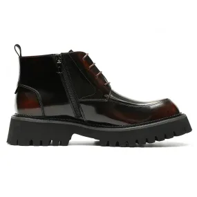Patent leather chunky boots Patent leather chunky boots