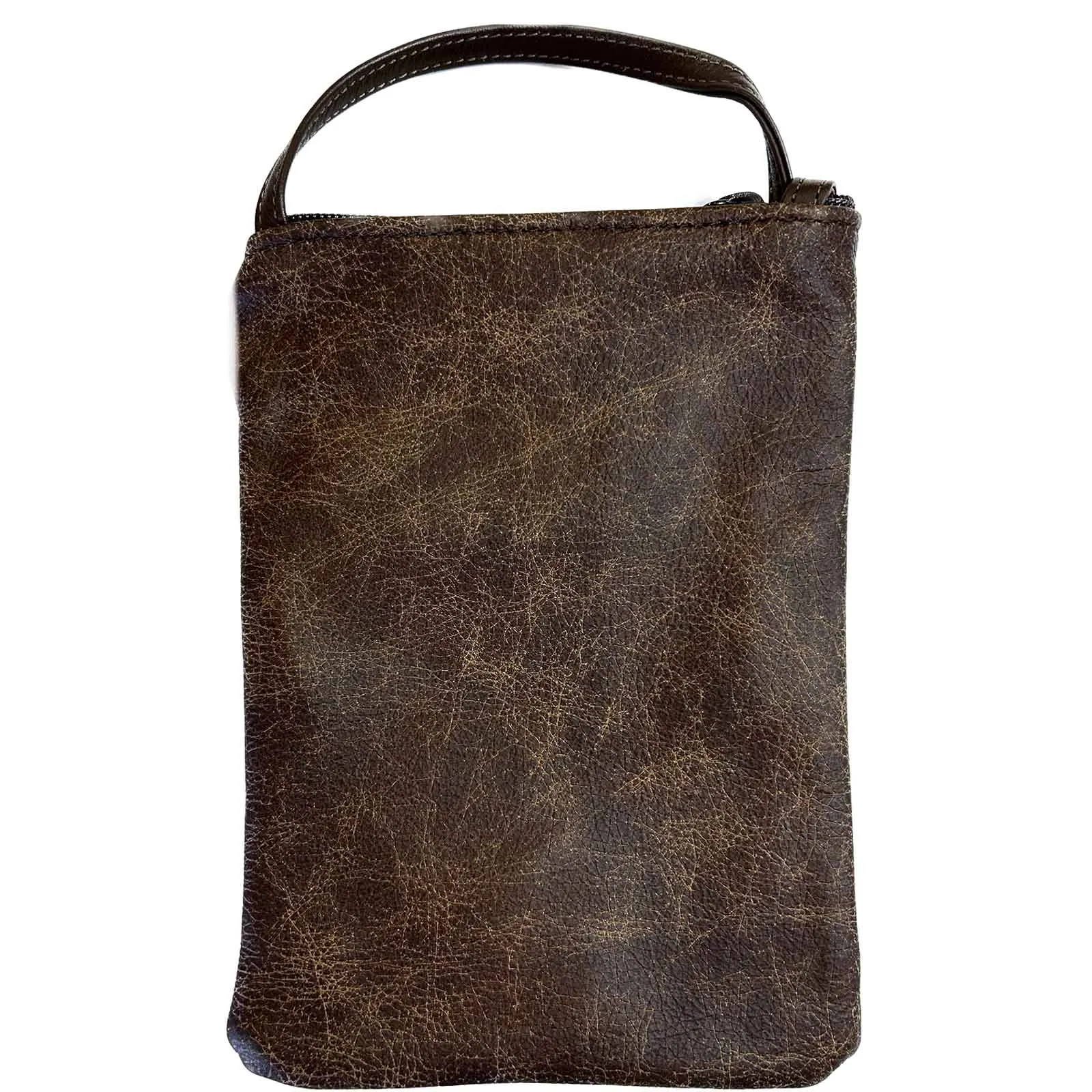 Pin-Up Cowgirl In Boots Western Leather Purse