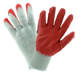 PIP Economy Weight Seamless Knit Cotton/Polyester Glove with Latex Coated Smooth Grip on Palm & Fingers PIP Economy Weight Seamless Knit Cotton/Polyester Glove with Latex Coated Smooth Grip on Palm & Fingers