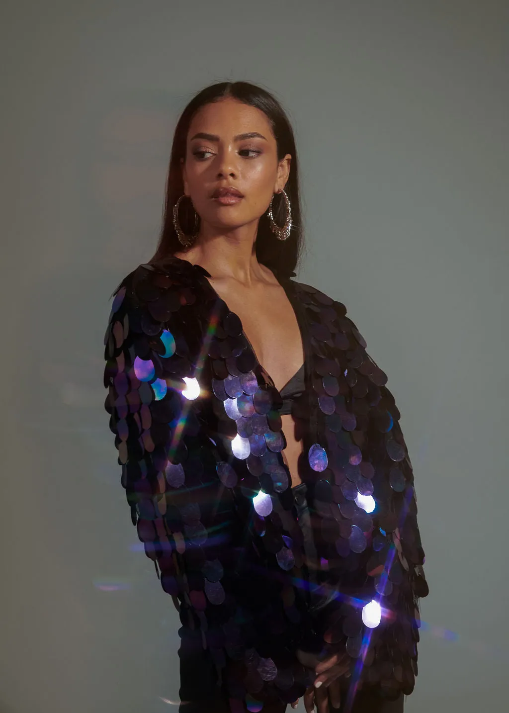 Pippa Multi Disco Sequin Jacket